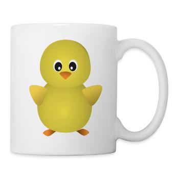 küken - Tasse - Weiß - Rechts