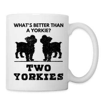 Yorkshire Terrier Dog Lovers Dog Owners - Mug - white - Right