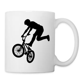 BMX / Bmx Bike / Bike / Gift / Cyclist - Mug - white - Right