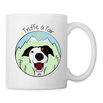 Truffe a lair officiel - Mug blanc - blanc - Droite