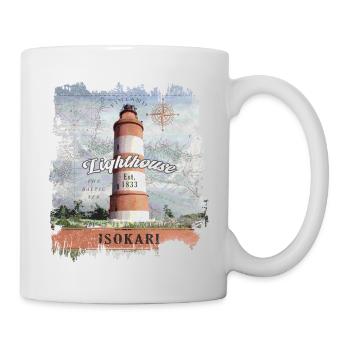 PRODUITS ISOKARI LIGHTHOUSE POUR TOUS LES ÂGES, Voir - Mug blanc - blanc - Droite