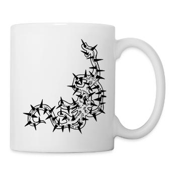Long chemin 2 - Mug blanc - blanc - Droite