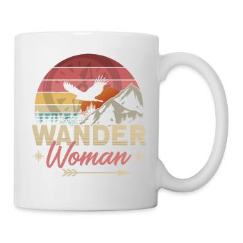 Wander Woman - Tasse - Weiß - Rechts