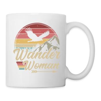 Wander Woman - Tasse - Weiß - Rechts
