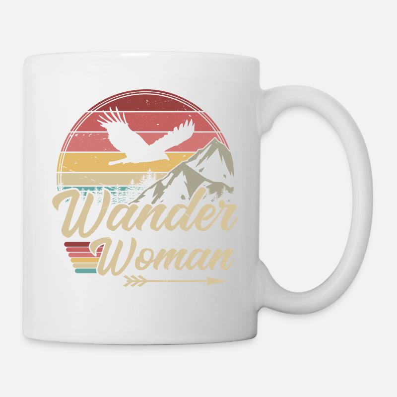 Wander Woman - Tasse - Weiß