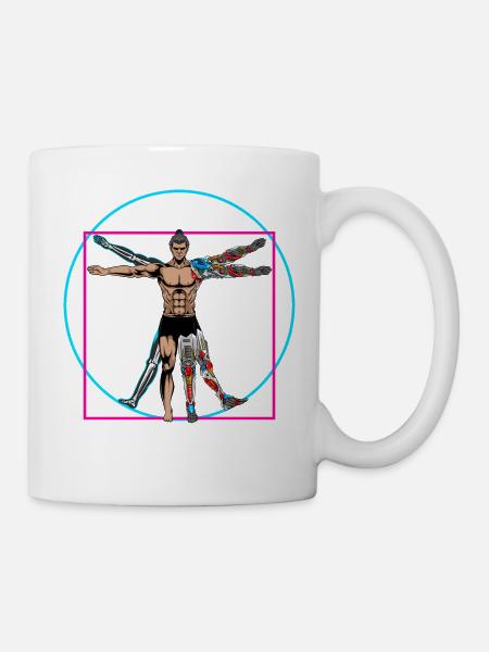Da Vinci 4.0 (gOT it!) weiße Schrift - Tasse - Weiß