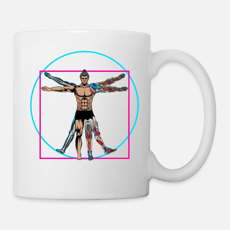 Da Vinci 4.0 (gOT it!) weiße Schrift - Tasse - Weiß