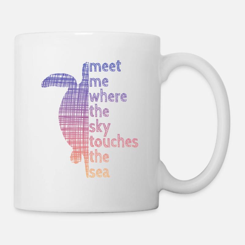 Turtle Schildröte - Tasse - Weiß