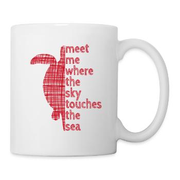 turtle - Tasse - Weiß - Rechts