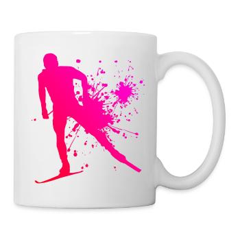 Damen Herren Langlauf Langlauf Skating Langlauf Kl - Tasse - Weiß - Rechts
