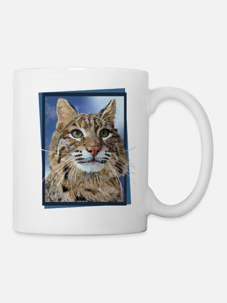 Lynx - Mug blanc - blanc