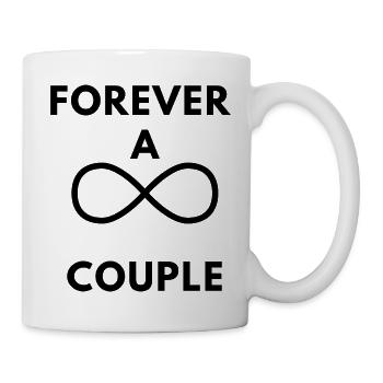 Forever A Couple - Tasse - Weiß - Rechts