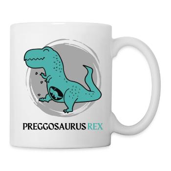Preggosaurus rex - Mug blanc - blanc - Droite