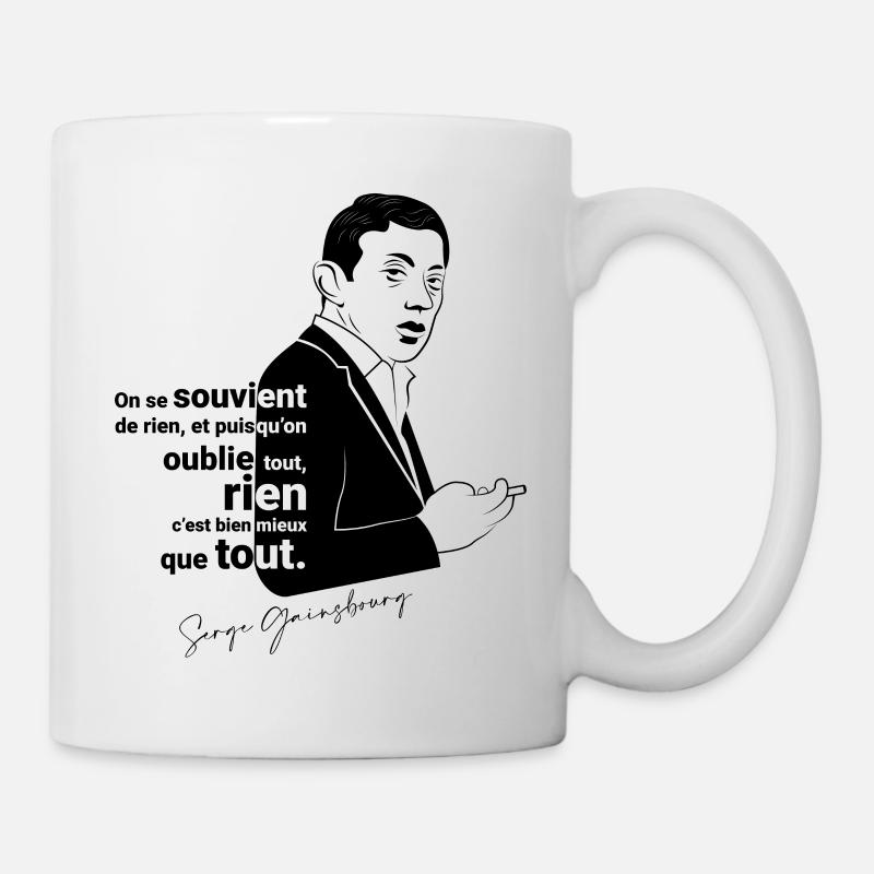 Gainsbourg - Mug blanc - blanc