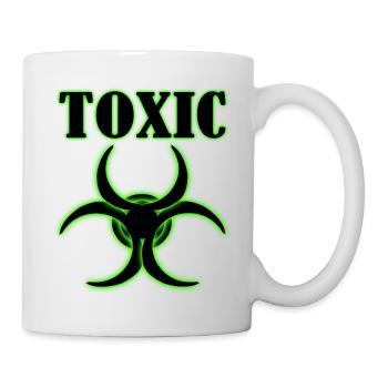 Toxic with signs - Mug - white - Right
