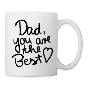 Dad you are the Best - Mug - white - Right
