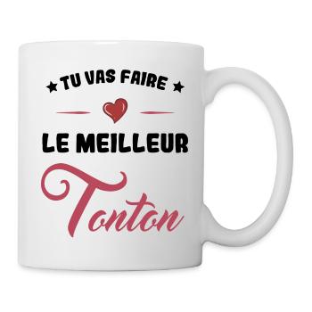 Annonce Grossesse - Meilleure Tonton - Mug blanc - blanc - Droite