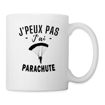parachute - humour parachute - Mug blanc - blanc - Droite