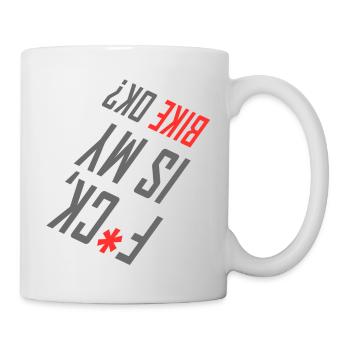 VTT - Mug blanc - blanc - Droite