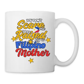 Philippines Filipina Drapeau Fils Mère I Cadeau - Mug blanc - blanc - Droite