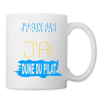 J'peux pas - j'ai Dune du Pilat - Mug blanc - blanc - Droite