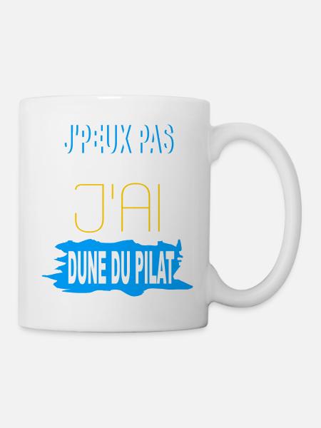 J'peux pas - j'ai Dune du Pilat - Mug blanc - blanc