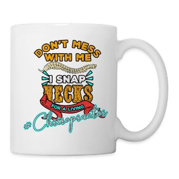 Chiropraticien Physiothérapeute Profession I Cadeau - Mug blanc - blanc - Droite