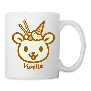 Eisbär Vanille - Tasse - Weiß - Rechts