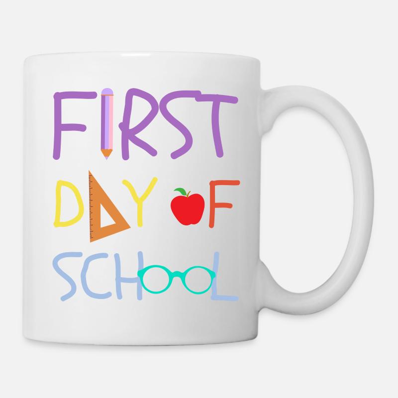 First day of school DESIGN - Mug blanc - blanc