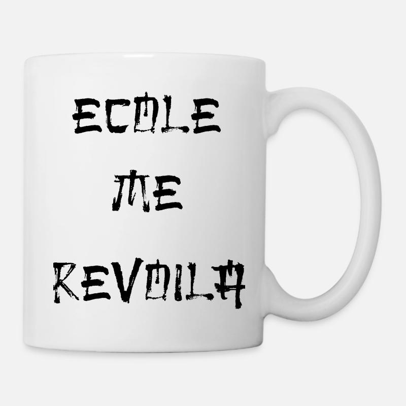 DIE SCHULE IST ZURÜCK - Tasse - Weiß