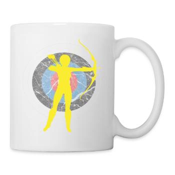 Archer Shooting Sports Sport Shooters Gift - Mug - white - Right