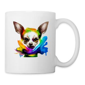Chihuahua in color - Mug - white - Right