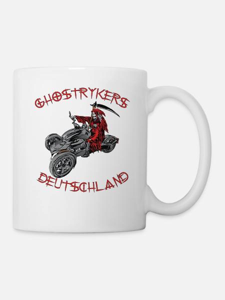 Ghostryker Germany Red - Mug - white
