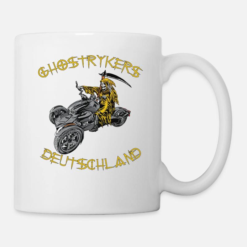 Ghostryker Germany Yellow - Mug - white