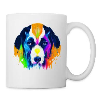 Bernese Mountain Dog Design in Color - Mug - white - Right