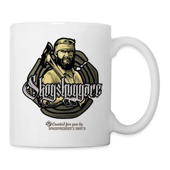 Skogshuggare Holzfäller aus Schweden - Tasse - Weiß - Rechts