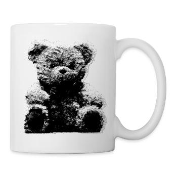 Cuddly Toy Bear Cute Cartoon Funny Baby - Mug - white - Right