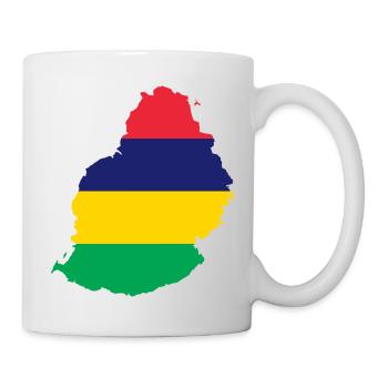 Mauritius - Tasse - Weiß - Rechts
