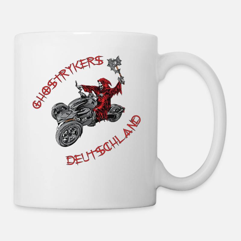 Ghostryker 2 Allemagne rouge - Mug blanc - blanc