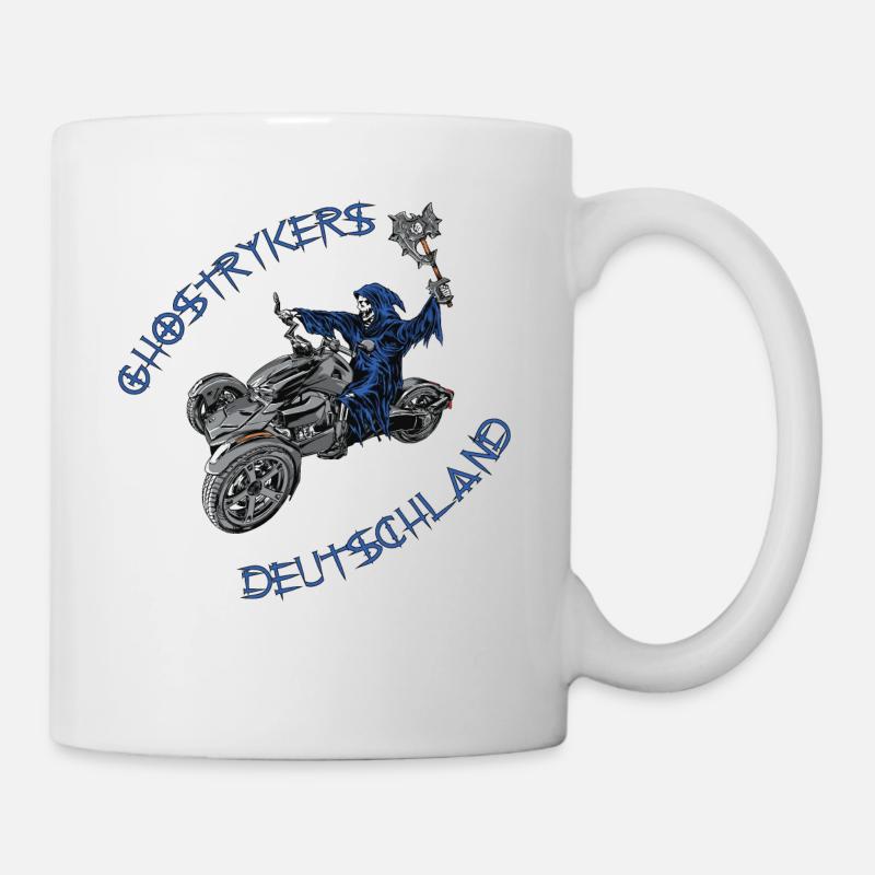 Ghostryker 2 Allemagne Bleu - Mug blanc - blanc