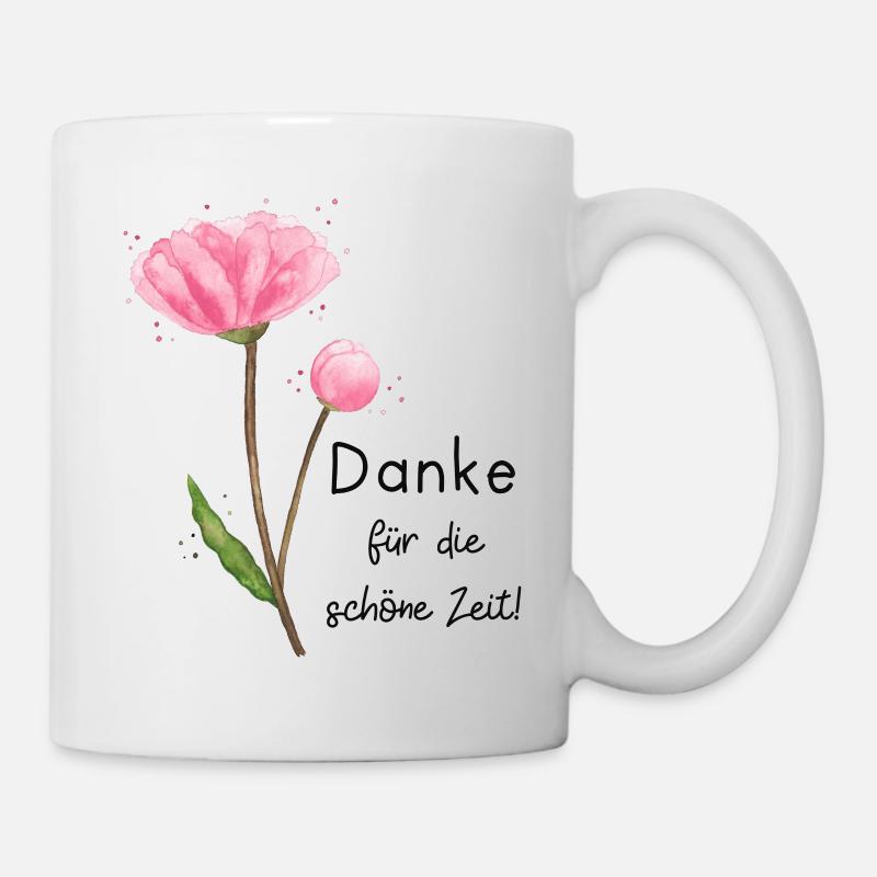 Danke sagen - Tasse - Weiß