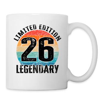 Happy Birthday - 26th birthday - Mug - white - Right