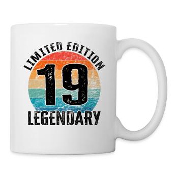 Happy Birthday - 19th birthday - Mug - white - Right