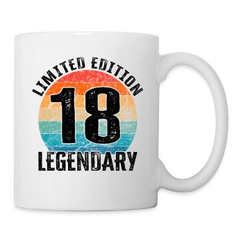 Happy Birthday - 18th birthday - Mug - white - Right