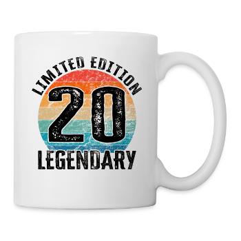 Happy Birthday - 20th birthday - Mug - white - Right