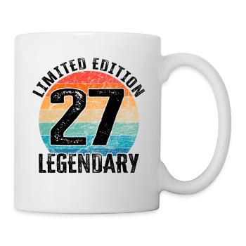 Happy Birthday - 27th birthday - Mug - white - Right