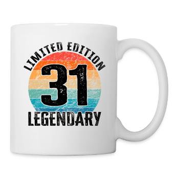Happy Birthday - 31st birthday - Mug - white - Right
