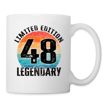 Happy Birthday - 48th birthday - Mug - white - Right