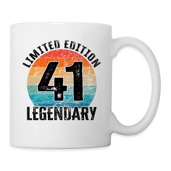 Happy Birthday - 41st birthday - Mug - white - Right