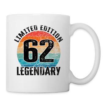 Happy Birthday - 62nd birthday - Mug - white - Right